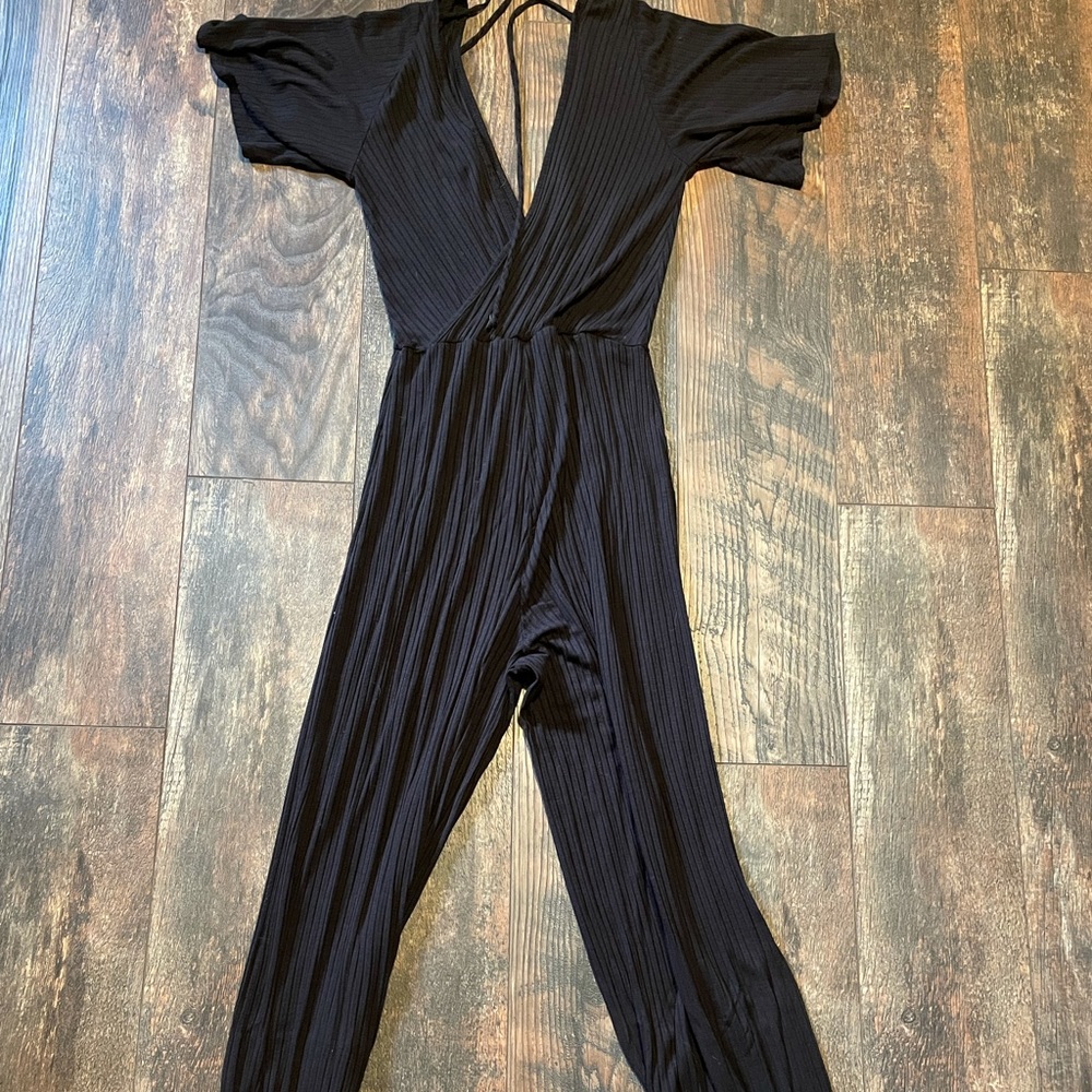 Black jumpsuit